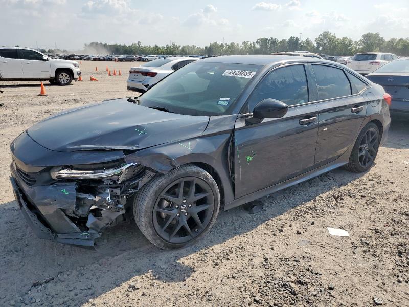 2HGFE2F50PH567035 - 2023 HONDA CIVIC SPORT GRAY photo 1