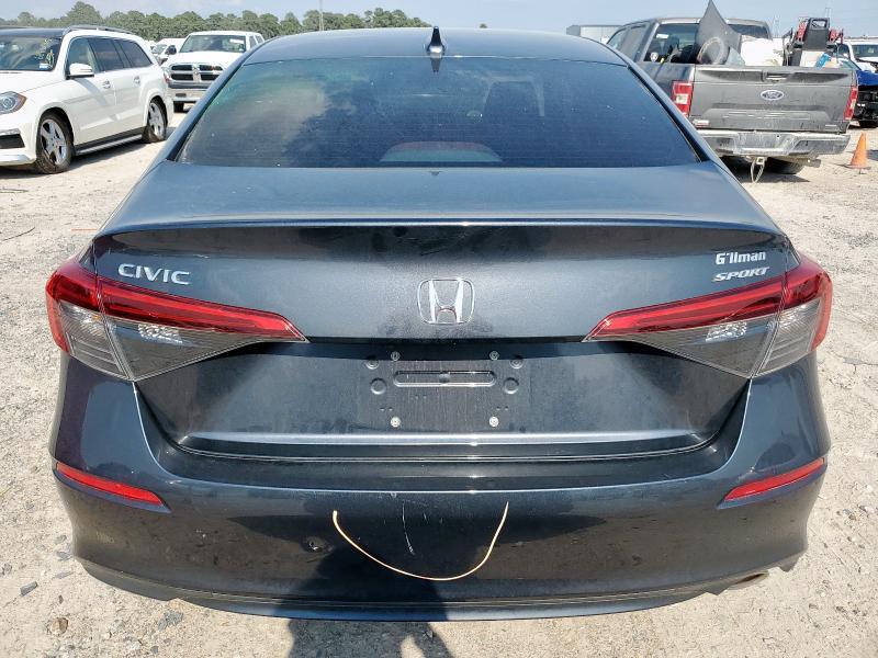 2HGFE2F50PH567035 - 2023 HONDA CIVIC SPORT GRAY photo 6