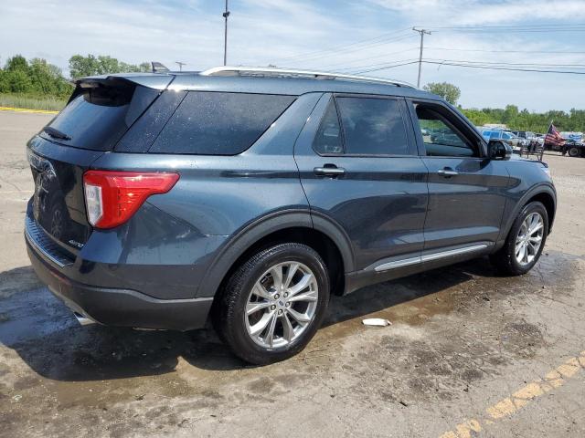 1FMSK8FH2PGB83641 - 2023 FORD EXPLORER LIMITED 蓝色 照片 3