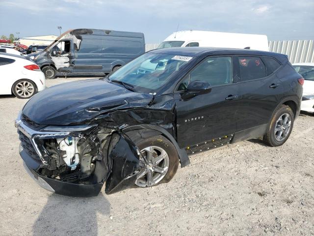 3GNKBHR41PS172281 - 2023 CHEVROLET BLAZER 2LT BLACK photo 1