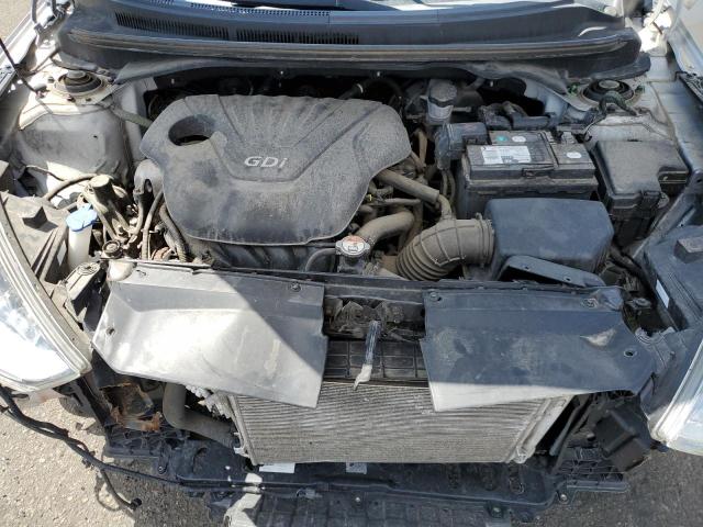 KMHTC6AD2DU096510 - 2013 HYUNDAI VELOSTER SILVER photo 11