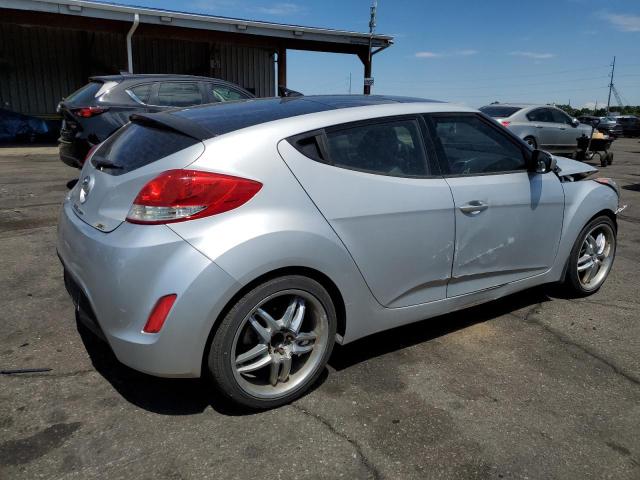 KMHTC6AD2DU096510 - 2013 HYUNDAI VELOSTER SILVER photo 3