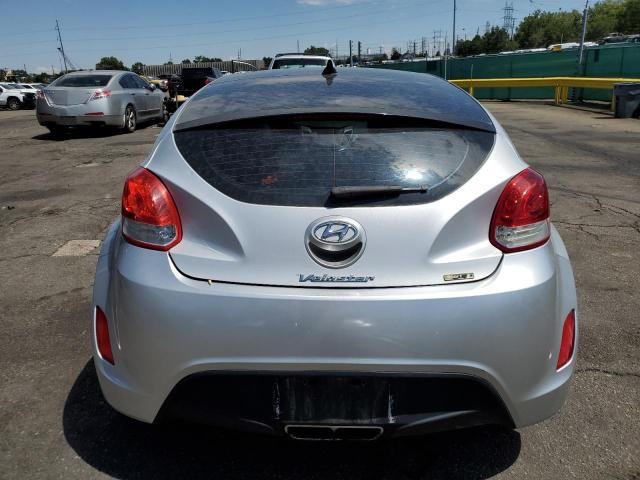 KMHTC6AD2DU096510 - 2013 HYUNDAI VELOSTER SILVER photo 6