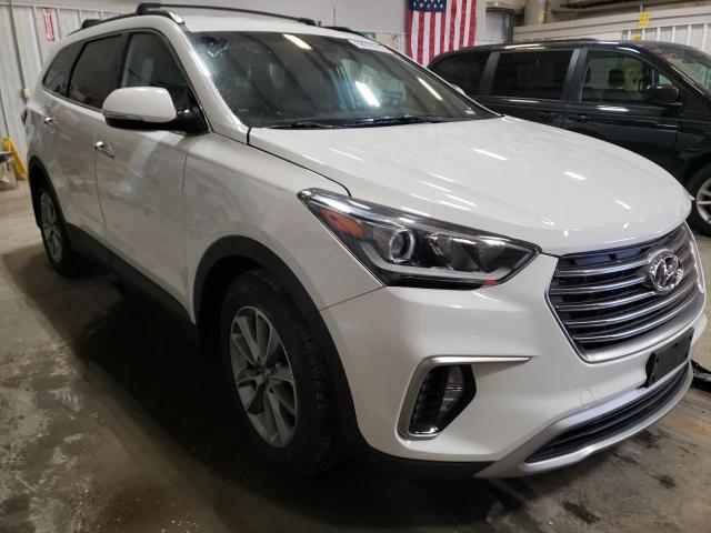 KM8SNDHF2JU265096 - 2018 HYUNDAI SANTA FE SE WHITE photo 4