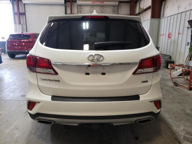 KM8SNDHF2JU265096 - 2018 HYUNDAI SANTA FE SE WHITE photo 6