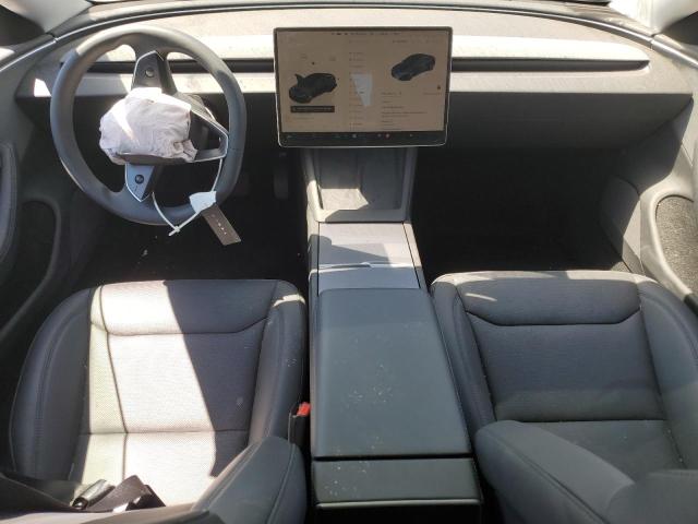 5YJ3E1EA1SF891815 - 2025 TESLA MODEL 3 BLACK photo 8