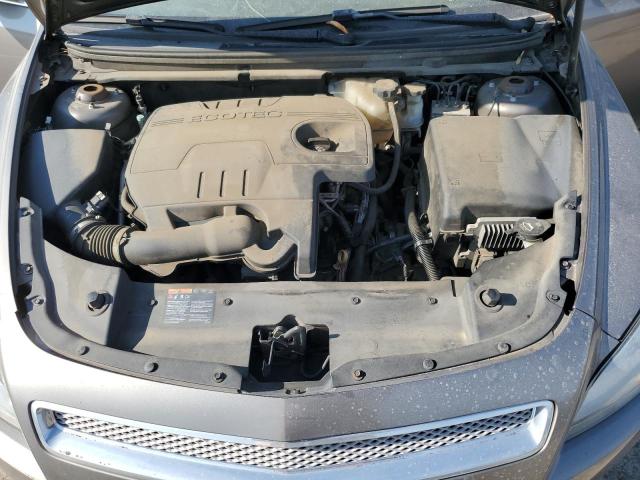 1G1ZE5E0XCF214261 - 2012 CHEVROLET MALIBU LTZ ნაცრისფერი ფოტო 11