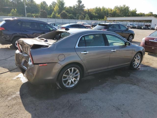 1G1ZE5E0XCF214261 - 2012 CHEVROLET MALIBU LTZ ნაცრისფერი ფოტო 3