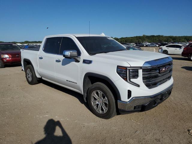 3GTUUDET7NG558236 - 2022 GMC SIERRA K1500 SLT WHITE photo 4