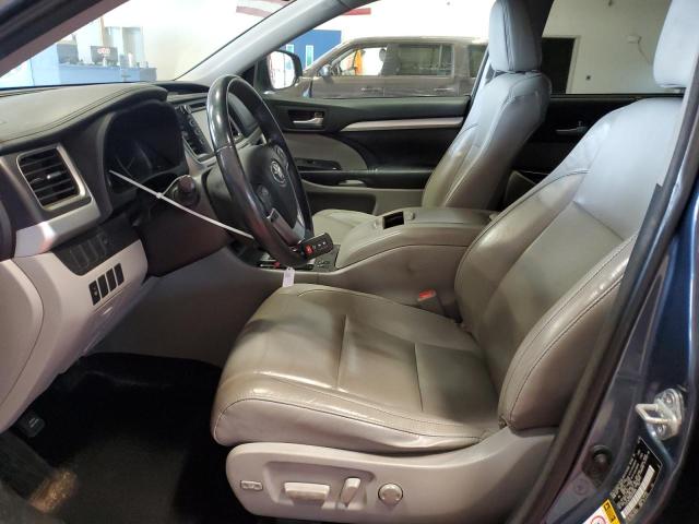 5TDJKRFH6GS258269 - 2016 TOYOTA HIGHLANDER XLE Mavi foto 7