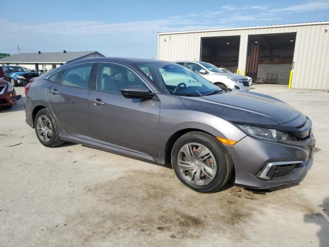 2HGFC2F61KH509393 - 2019 HONDA CIVIC LX GRAY photo 4