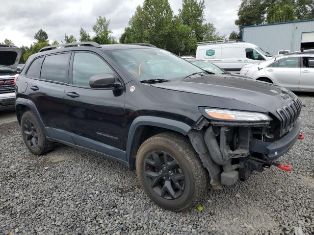 1C4PJMBS7FW699392 - 2015 JEEP CHEROKEE TRAILHAWK BLACK photo 4