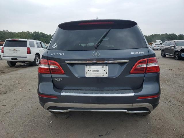 4JGDA2EB8CA026554 - 2012 MERCEDES-BENZ ML 350 BLUETEC BLUE photo 6