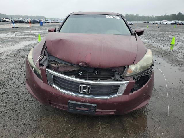 1HGCP26869A030131 - 2009 HONDA ACCORD EXL BURGUNDY photo 5