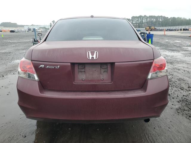 1HGCP26869A030131 - 2009 HONDA ACCORD EXL BURGUNDY photo 6
