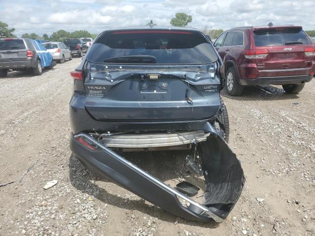 JTEAAAAH8MJ025543 - 2021 TOYOTA VENZA LE رمادي صورة 6