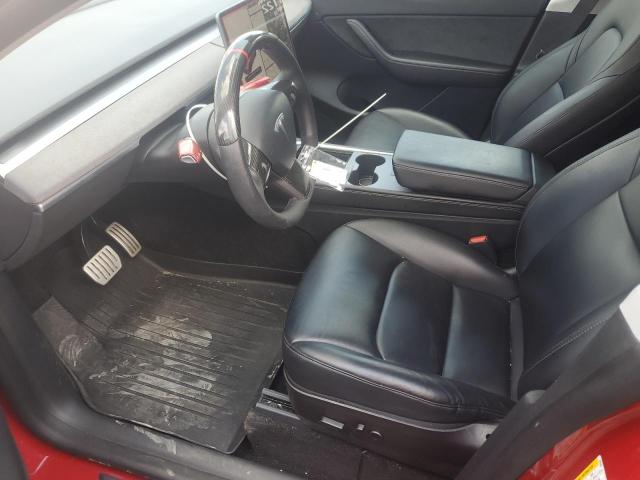 5YJYGDEF0MF269402 - 2021 TESLA MODEL Y RED photo 7