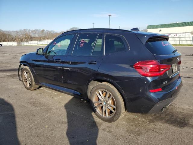 5UXTY5C06M9F80064 - 2021 BMW X3 XDRIVE30I BLACK photo 2