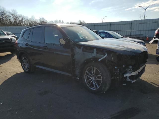 5UXTY5C06M9F80064 - 2021 BMW X3 XDRIVE30I BLACK photo 4