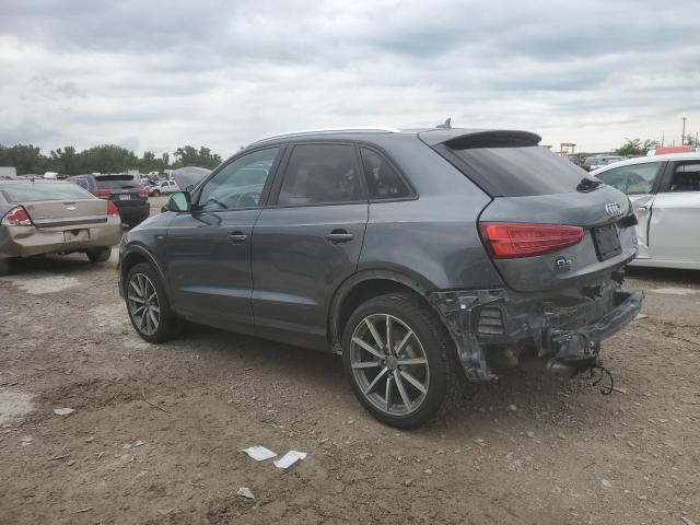 WA1ECCFS3JR029734 - 2018 AUDI Q3 PREMIUM Szary zdjęcie 2