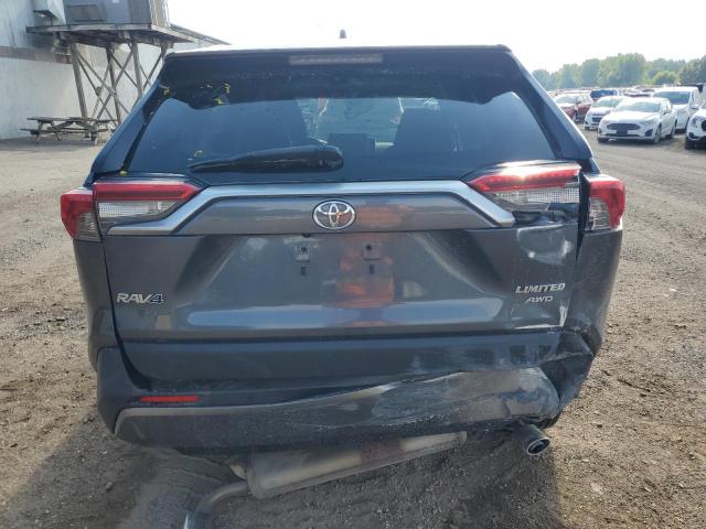 JTMN1RFV1KD511951 - 2019 TOYOTA RAV4 LIMITED GRAY photo 6
