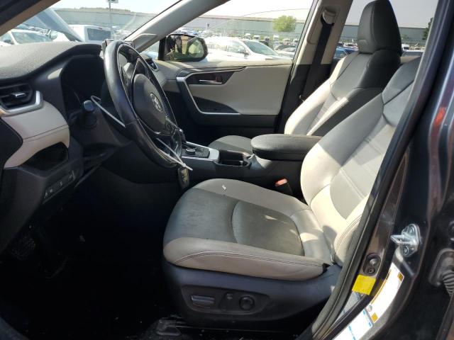 JTMN1RFV1KD511951 - 2019 TOYOTA RAV4 LIMITED GRAY photo 7