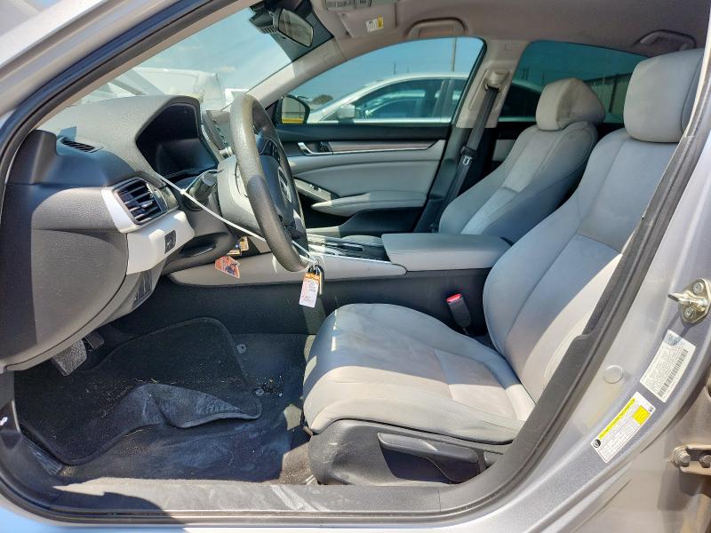 1HGCV1F12KA028305 - 2019 HONDA ACCORD LX SILVER photo 7