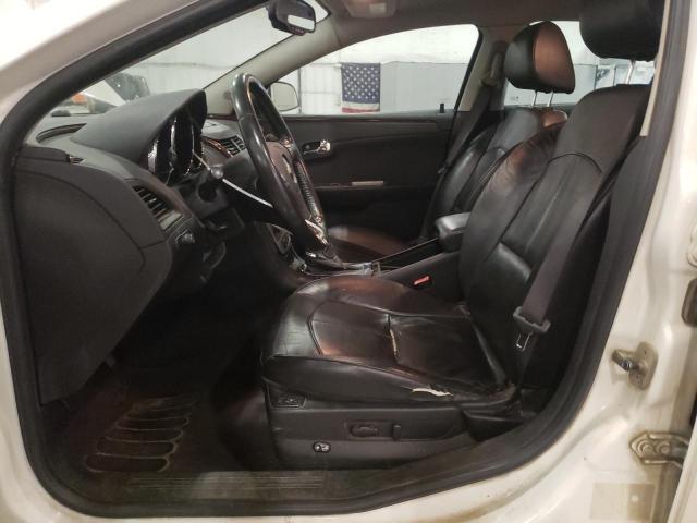 1G1ZE5EB3AF163751 - 2010 CHEVROLET MALIBU LS1 LTZ WHITE photo 7