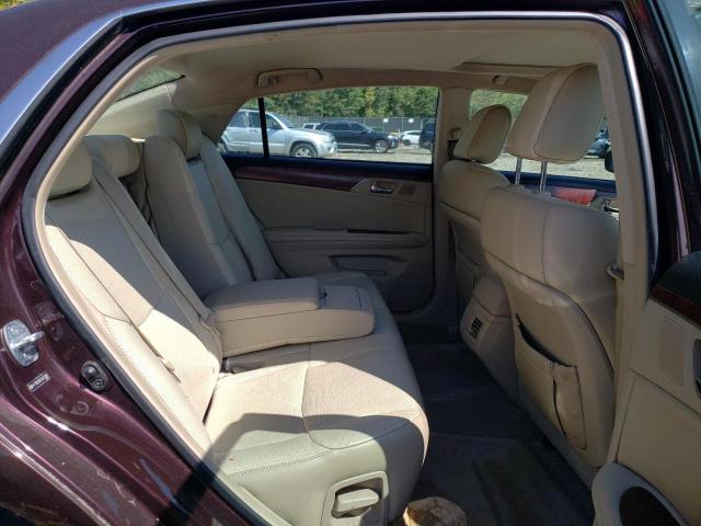 4T1BK3DB5CU472803 - 2012 TOYOTA AVALON BASE 勃艮第红 照片 10