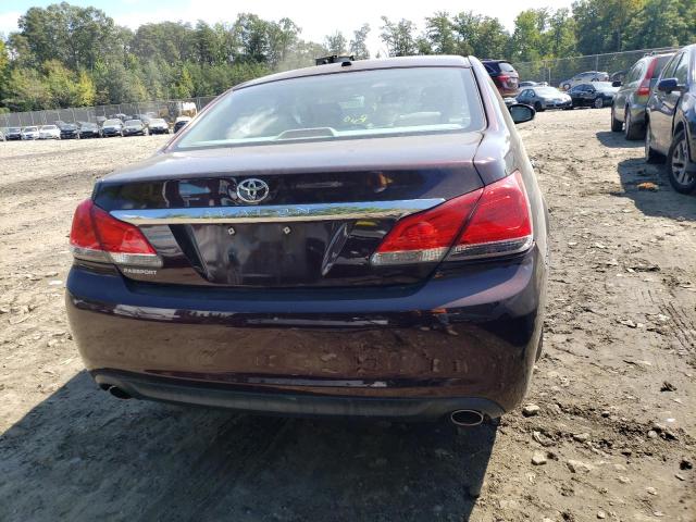 4T1BK3DB5CU472803 - 2012 TOYOTA AVALON BASE 勃艮第红 照片 6
