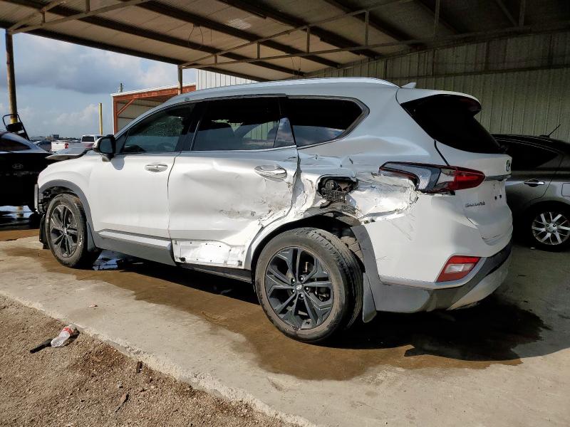 5NMS33AA2LH252393 - 2020 HYUNDAI SANTA FE SEL WHITE photo 2