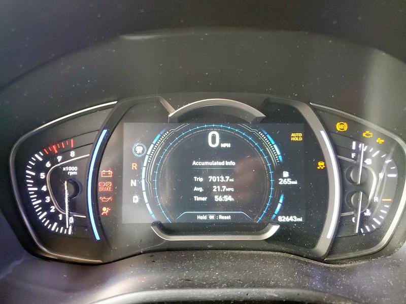 5NMS33AA2LH252393 - 2020 HYUNDAI SANTA FE SEL WHITE photo 9