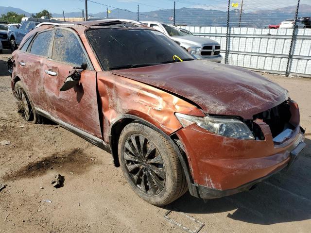 JNRAS08W96X200169 - 2006 INFINITI FX35 ORANGE photo 4