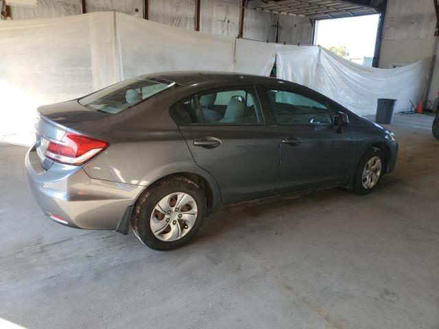 19XFB2F58DE076016 - 2013 HONDA CIVIC LX GRAY photo 3