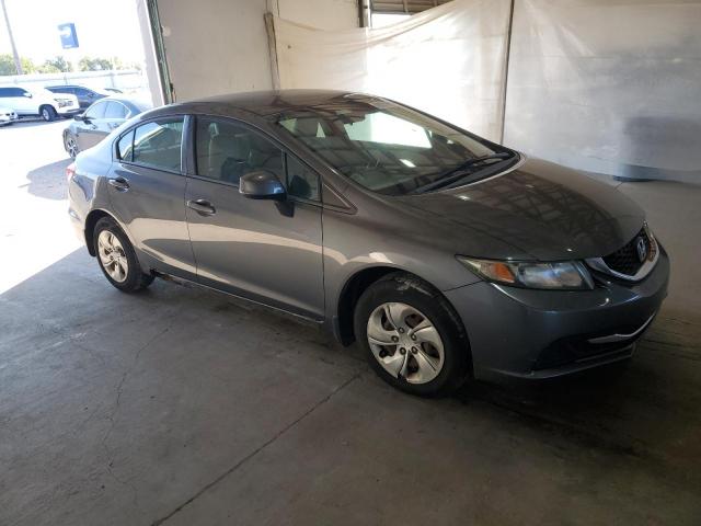 19XFB2F58DE076016 - 2013 HONDA CIVIC LX GRAY photo 4