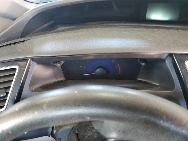 19XFB2F58DE076016 - 2013 HONDA CIVIC LX GRAY photo 9