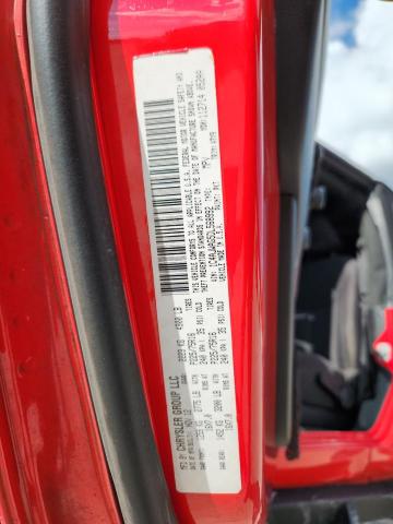 1C4AJWAG5DL568992 - 2013 JEEP WRANGLER SPORT წითელი ფოტო 12