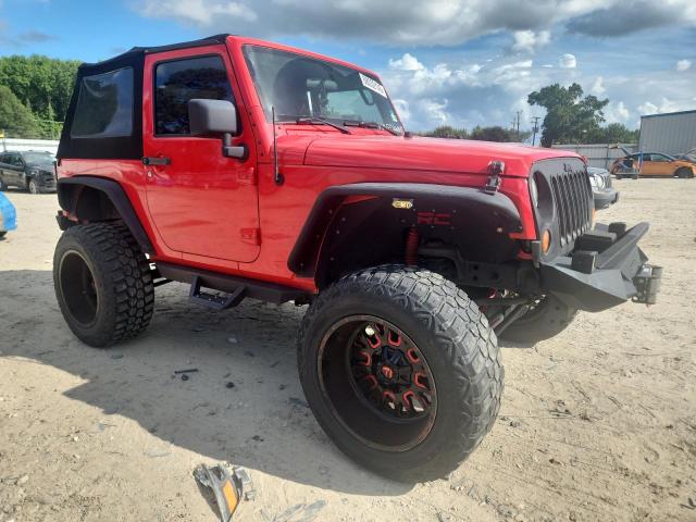 1C4AJWAG5DL568992 - 2013 JEEP WRANGLER SPORT წითელი ფოტო 4