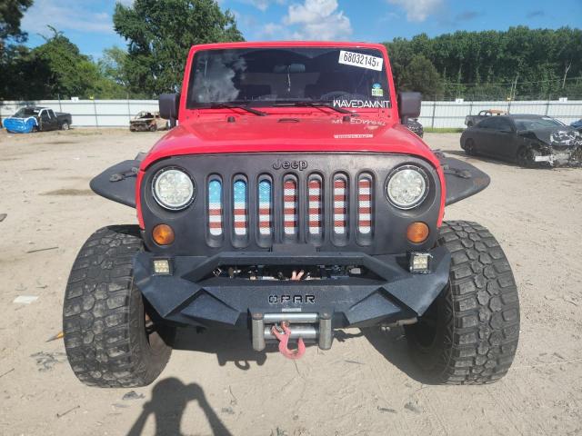 1C4AJWAG5DL568992 - 2013 JEEP WRANGLER SPORT წითელი ფოტო 5