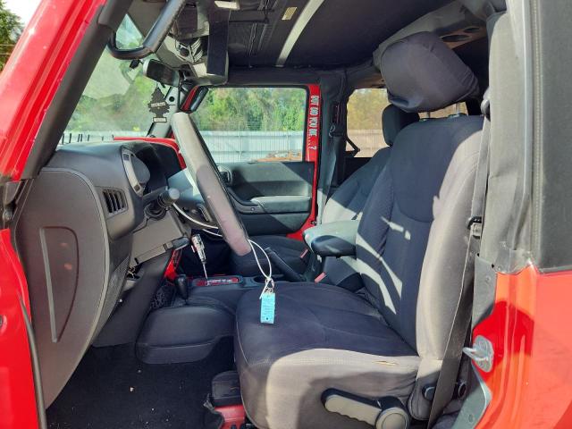 1C4AJWAG5DL568992 - 2013 JEEP WRANGLER SPORT წითელი ფოტო 7