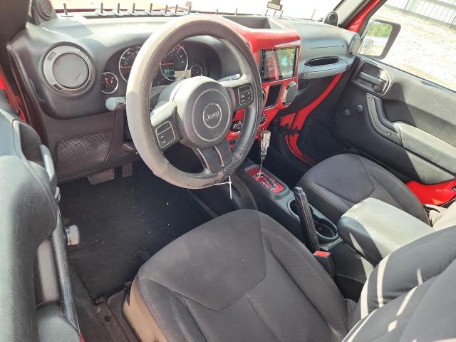 1C4AJWAG5DL568992 - 2013 JEEP WRANGLER SPORT წითელი ფოტო 8