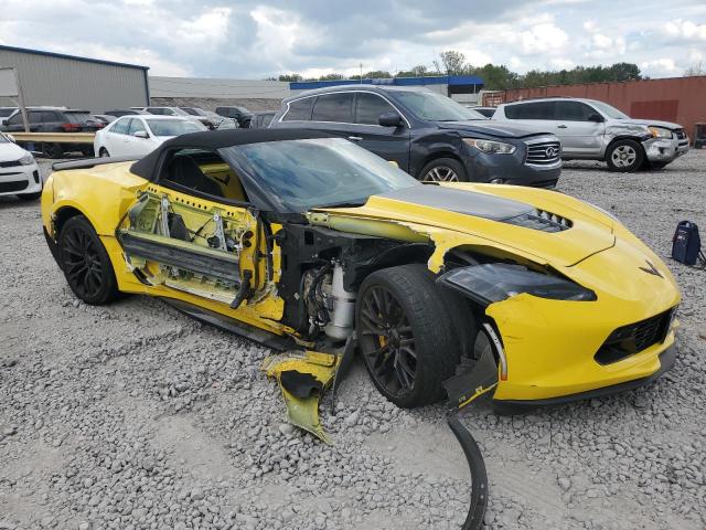 1G1YU3D62H5602199 - 2017 CHEVROLET CORVETTE Z06 3LZ YELLOW photo 4