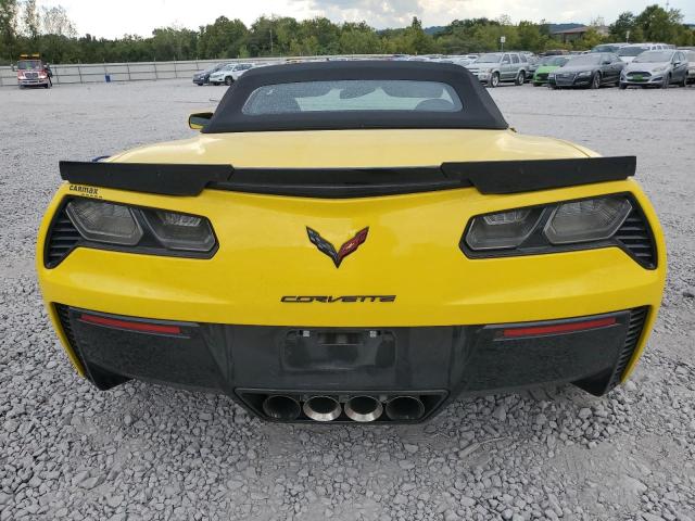 1G1YU3D62H5602199 - 2017 CHEVROLET CORVETTE Z06 3LZ YELLOW photo 6