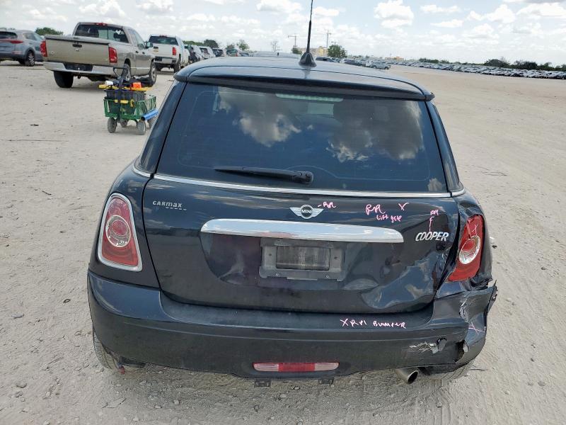 WMWSU3C52DT545608 - 2013 MINI COOPER BLACK photo 6