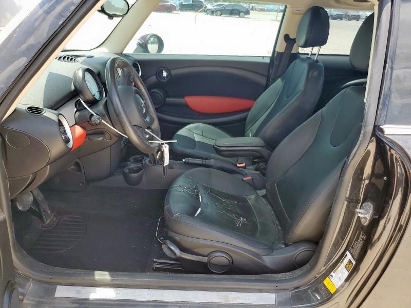 WMWSU3C52DT545608 - 2013 MINI COOPER BLACK photo 7