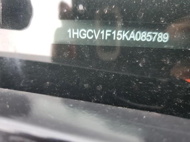 1HGCV1F15KA085789 - 2019 HONDA ACCORD LX Կարմիր լուսանկար 13