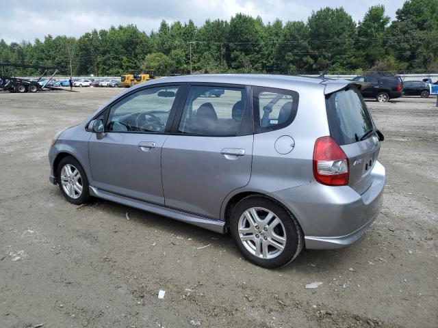 JHMGD38657S047342 - 2007 HONDA FIT S SILVER photo 2