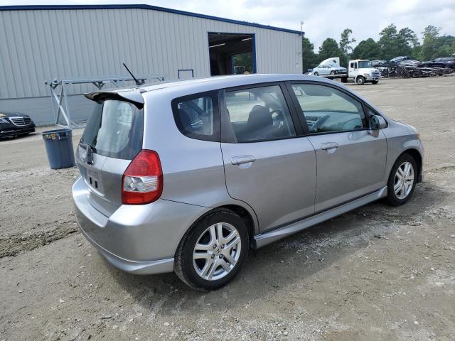 JHMGD38657S047342 - 2007 HONDA FIT S SILVER photo 3