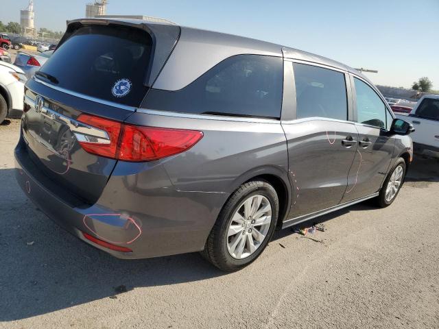 5FNRL6H28KB122892 - 2019 HONDA ODYSSEY LX GRAY photo 3