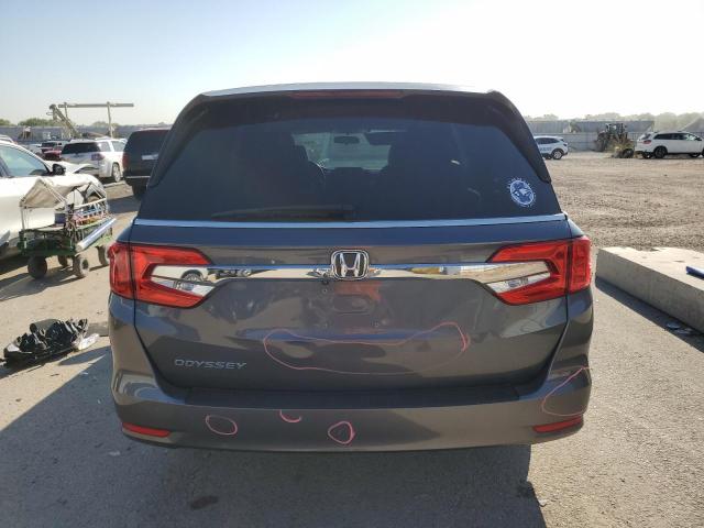 5FNRL6H28KB122892 - 2019 HONDA ODYSSEY LX GRAY photo 6